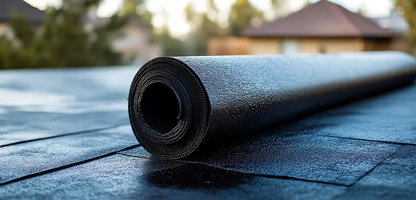 Rubber Flat Roof Replacement in Crystal Lake