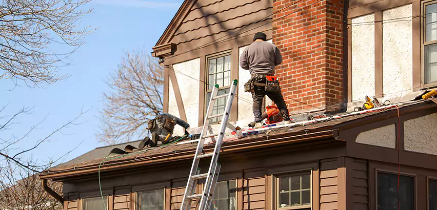 Roof Siding Trim Repair in Crystal Lake