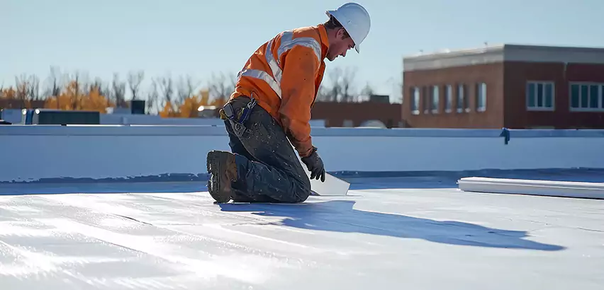 Commercial Roof Coating in Crystal Lake