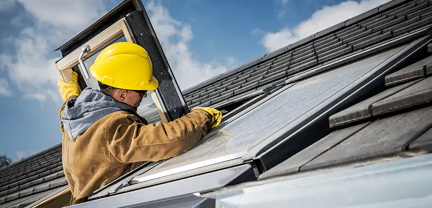 Skylight Flashing Repair in Crystal Lake