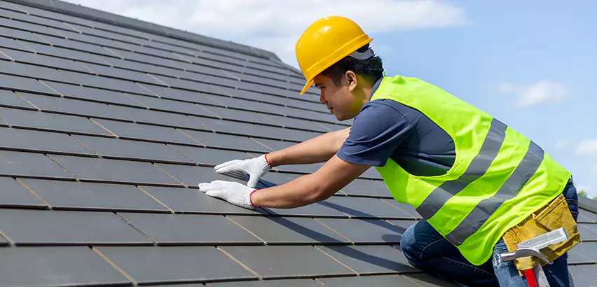 Slipped Slate Repair in Crystal Lake